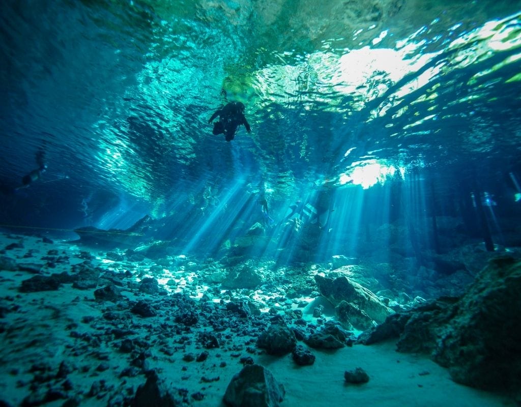 Cenote diving 