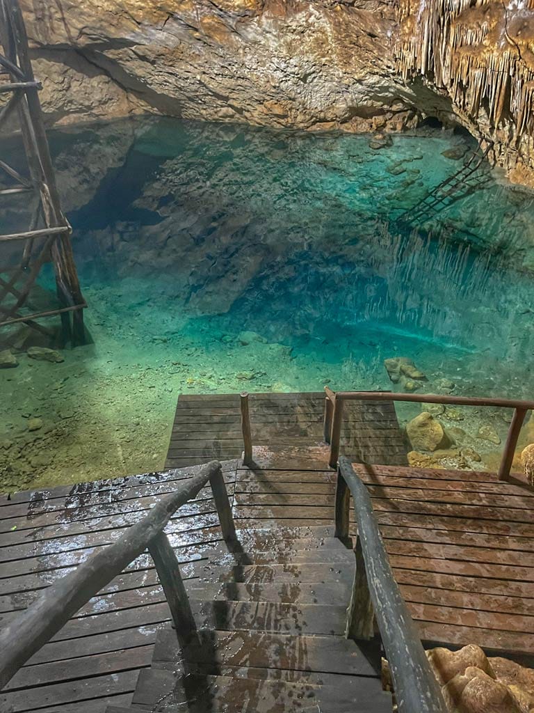 Cenote noria homun platform
