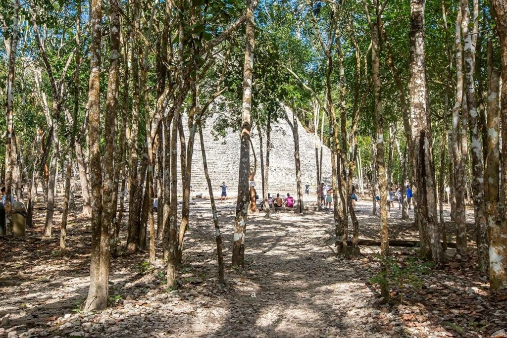 Coba main temple