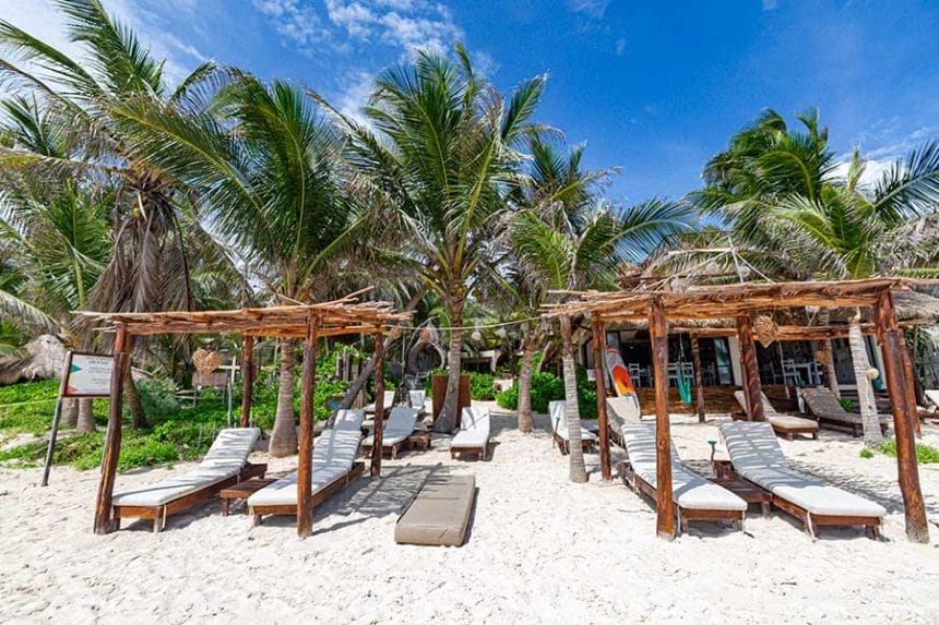 Dune beach front