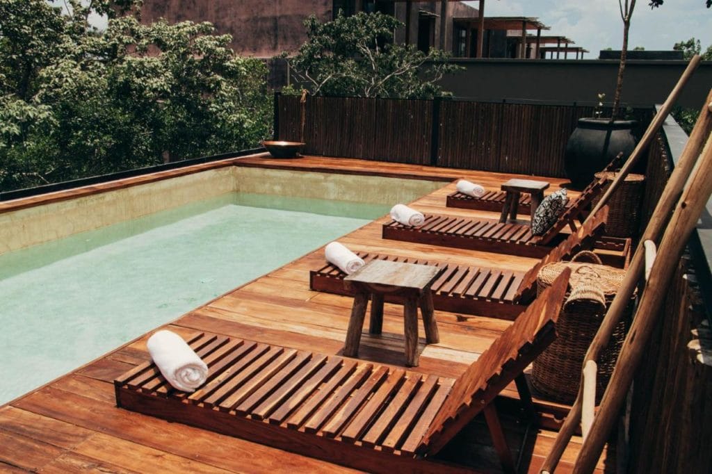 Kuum Kum Tulum Hotel Pool