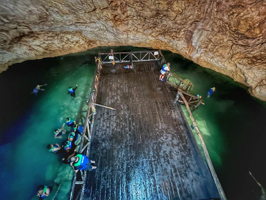 Santa Barbara Cascabel Cenote platform