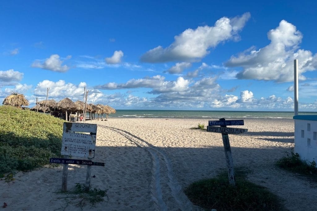 Sisal beach