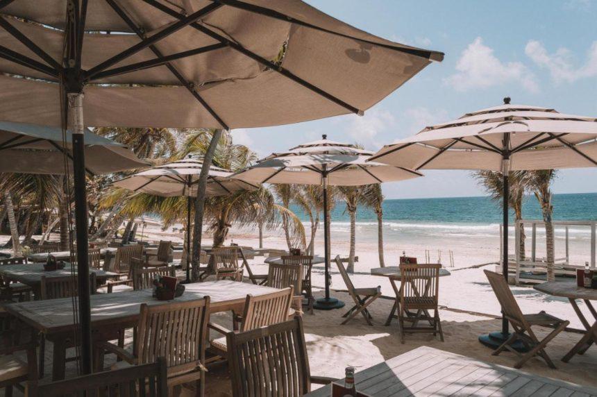 casa malca restaurant on the beach