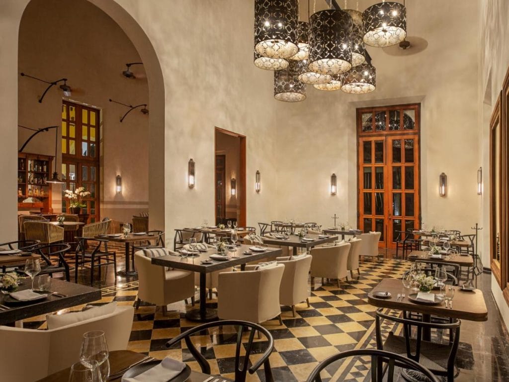 Hacienda Xanatun restaurant