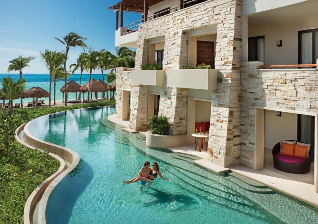 Secrets Akumal swimout suites